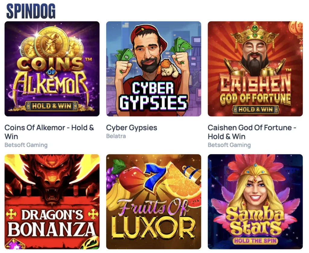Spindo Casino slots online